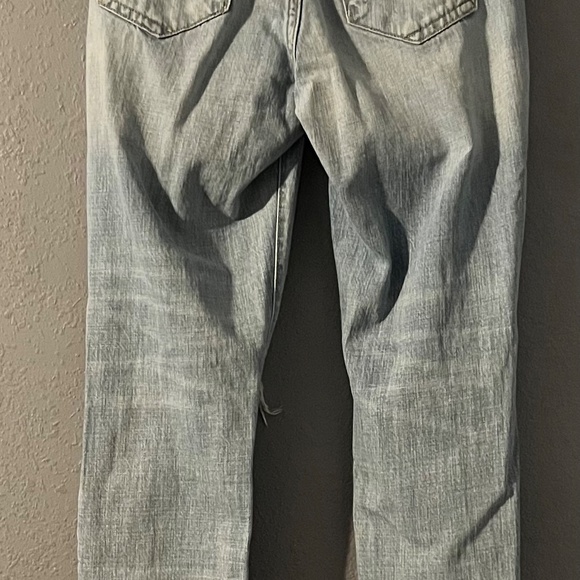 Kancan Distressed Ripped Jeans High Rise Womens Size 25 Size 3 Light Wash Pants - Picture 9 of 11